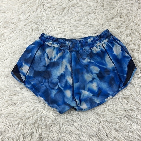 Lululemon Hotty Hot Short II 2.5" Mini Blush Blossom Alpine White Midnight Navy - Picture 2 of 4